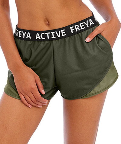 Freya Active Player Short - Khaki Sports Short 