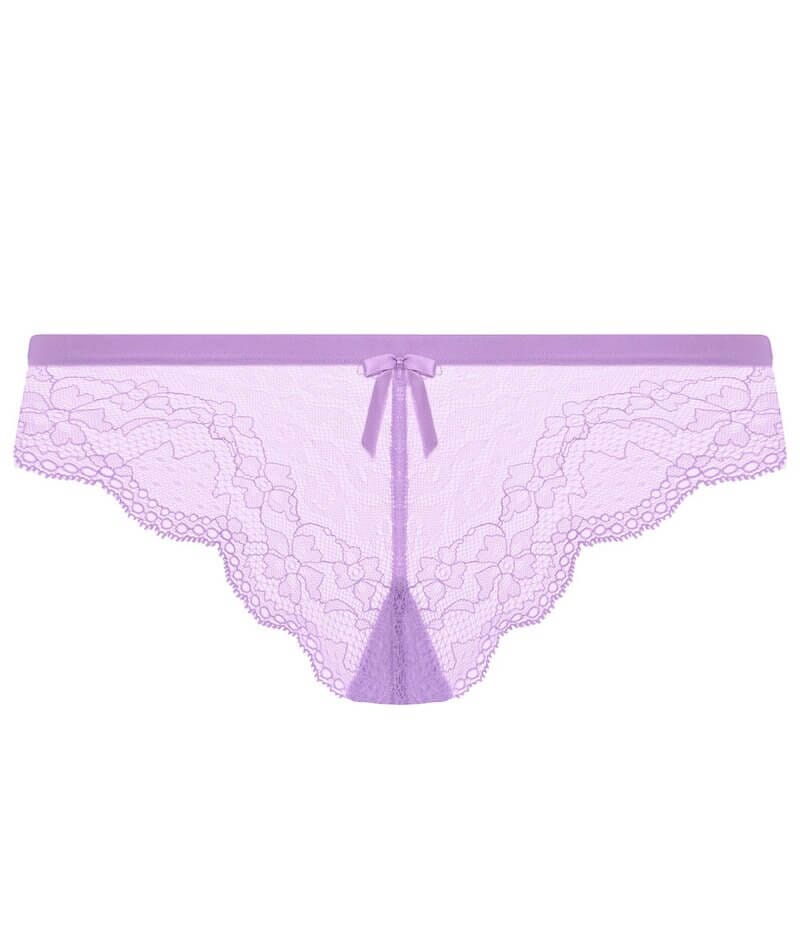 Freya Fancies Brazilian Brief - Purple Rose Knickers 
