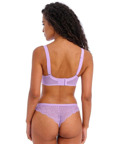 Freya Fancies Brazilian Brief - Purple Rose Knickers 