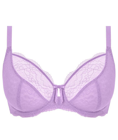 Freya Fancies Underwired Plunge Bra - Purple Rose Bras 