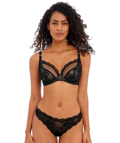 Freya Fatale Brazilian Brief - Noir Knickers 