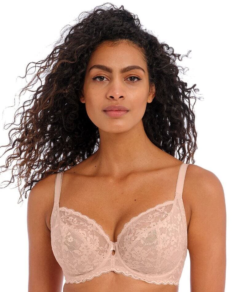 Freya Offbeat Underwired Plunge Bra - Natural Beige Bras  