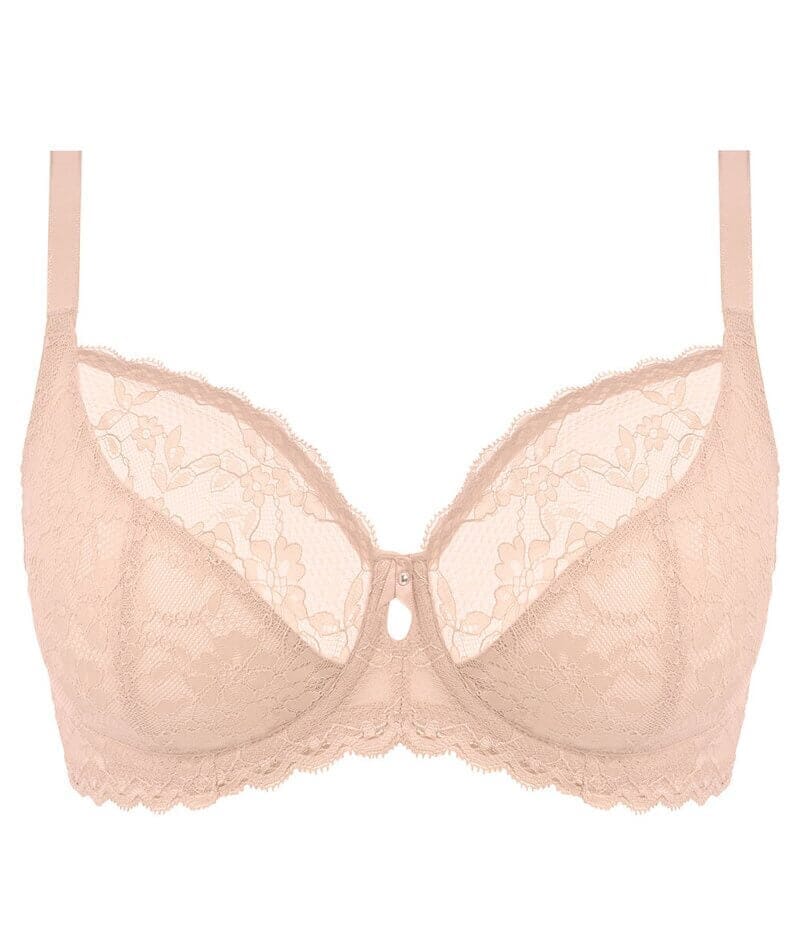Freya Offbeat Underwired Plunge Bra - Natural Beige Bras 