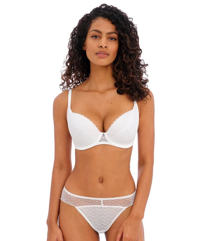 Freya Signature Brazilian Brief - White Knickers 