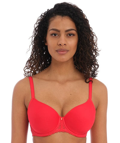 Freya Signature Underwired Moulded Spacer Bra - Chili Red Bras 