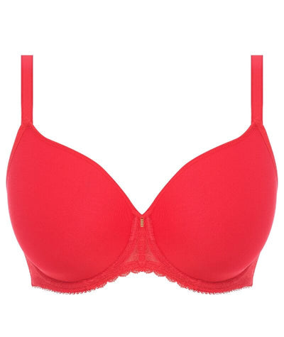Freya Signature Underwired Moulded Spacer Bra - Chili Red Bras 