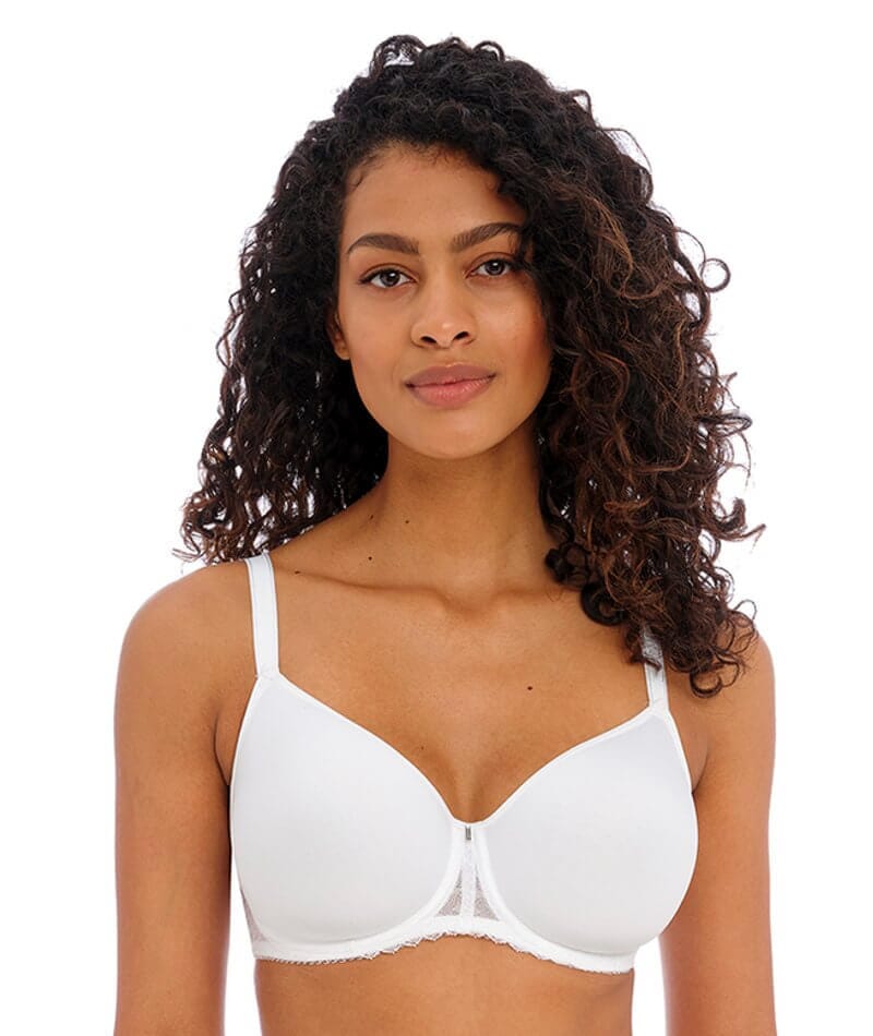 Freya Signature Underwired Moulded Spacer Bra - White Bras 