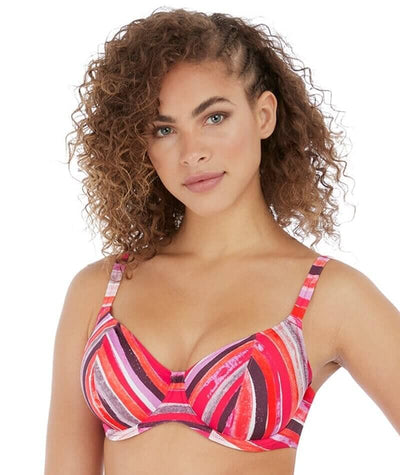Freya Swim Bali Bay Underwired Plunge Bikini Top - Summer Multi Swim 