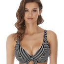 Freya Swim Beach Hut Underwire High Apex Bikini Top - Black