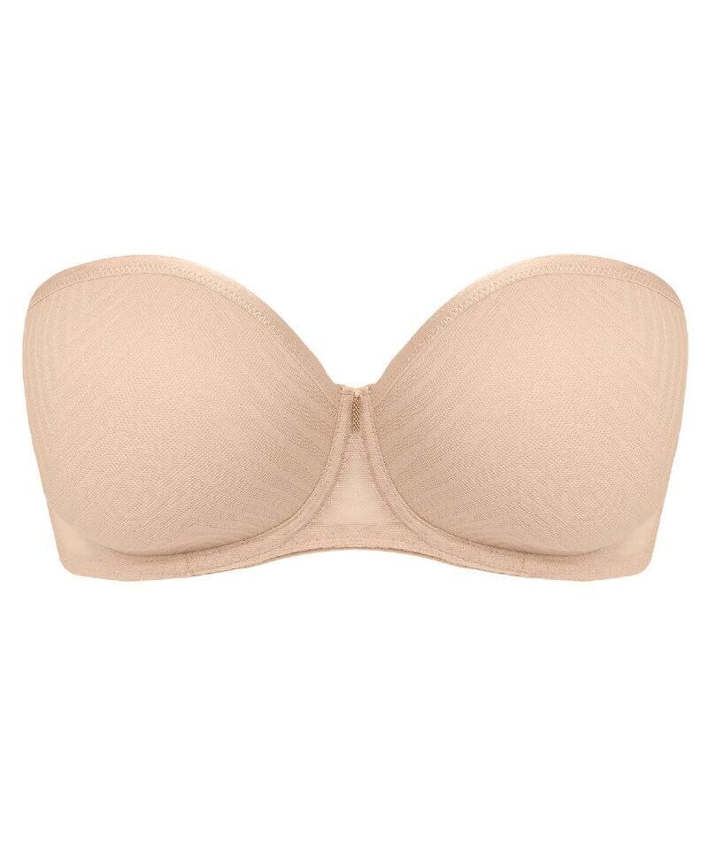 Freya Tailored Underwire Moulded Strapless Bra - Natural Beige Bras 