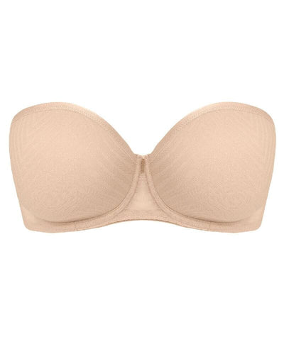 Freya Tailored Underwire Moulded Strapless Bra - Natural Beige Bras 