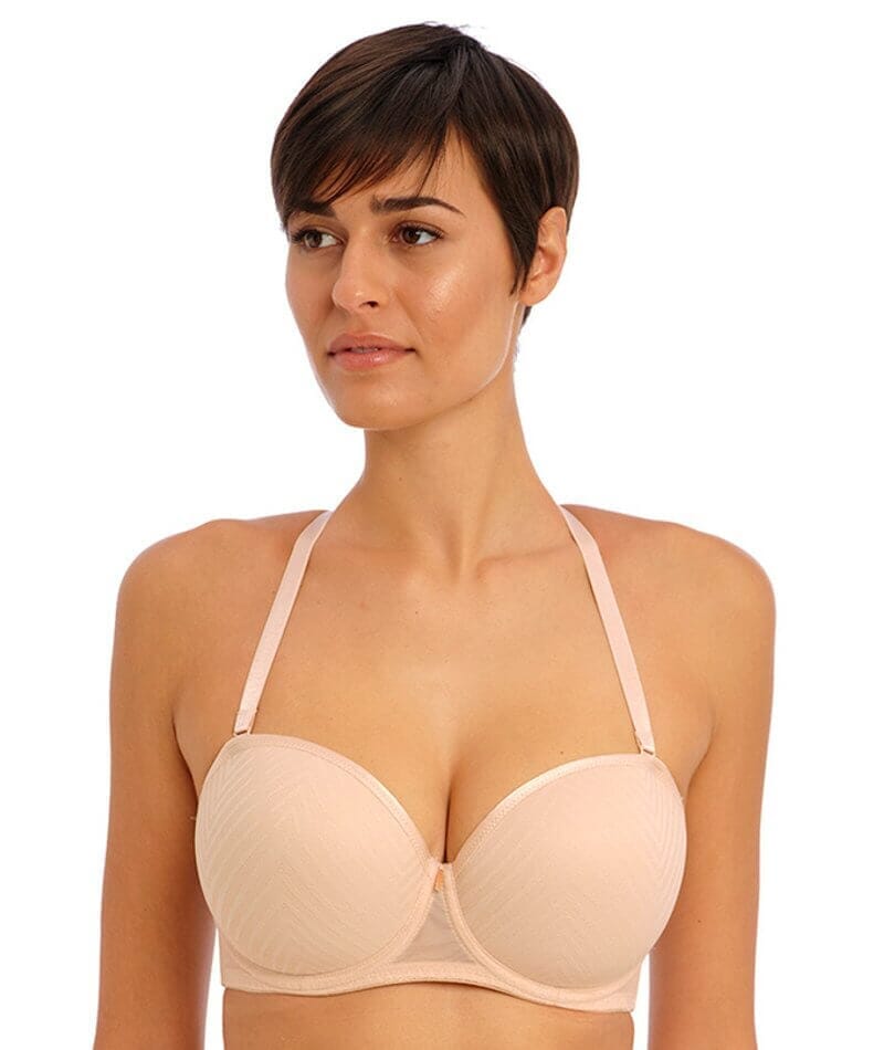 Freya Tailored Underwire Moulded Strapless Bra - Natural Beige Bras 