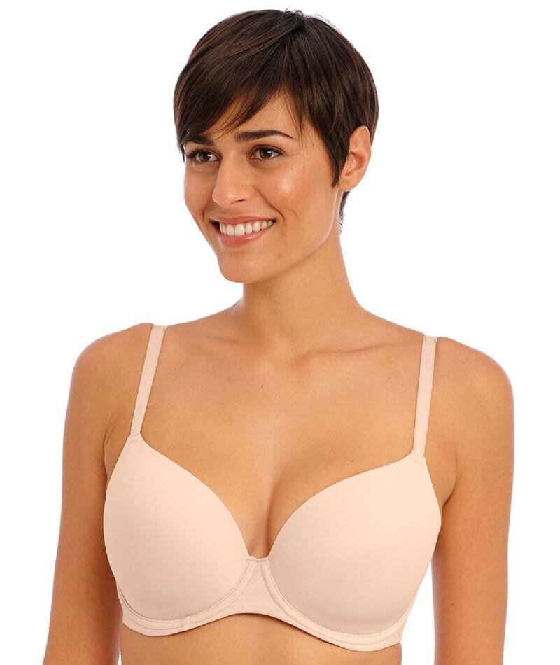 Freya Undetected Underwire Moulded T-shirt Bra - Natural Beige Bras 