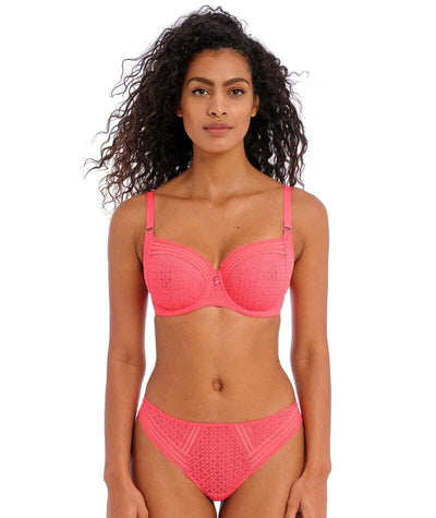 Freya Viva Underwired Side Support Bra - Sunkissed Coral Bras 