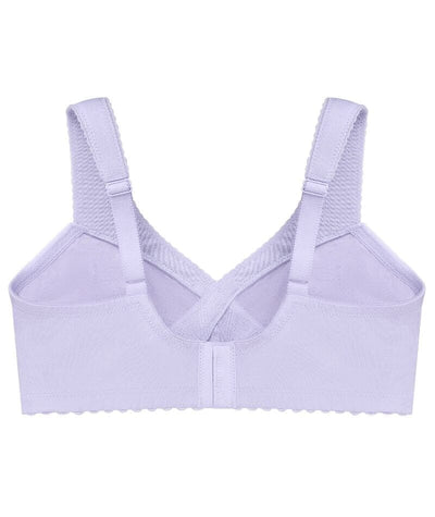 Glamorise MagicLift Cotton Wirefree Support Bra - Lilac Bras 
