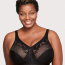 Glamorise Magiclift Minimizer Wire-Free Bra - Black