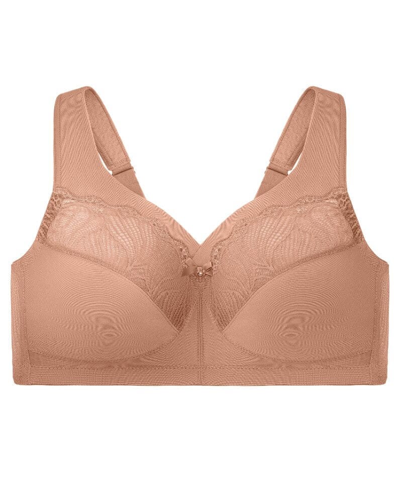 Glamorise MagicLift Natural Shape Support Wirefree Bra - Cappuccino Bras 