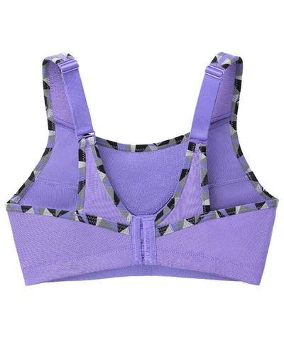 Glamorise No-Bounce Camisole Wirefree Sports Bra - Purple Bras 