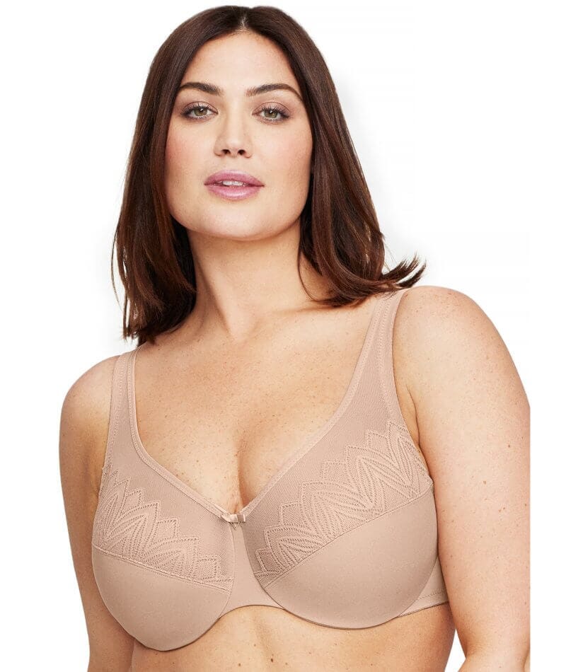 Glamorise WonderWire Minimizer Bra - Cafe Bras  