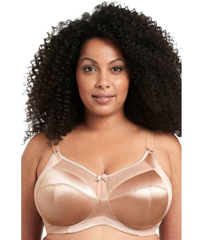 Goddess Keira Soft Cup Wirefree Bra - Fawn Bras 