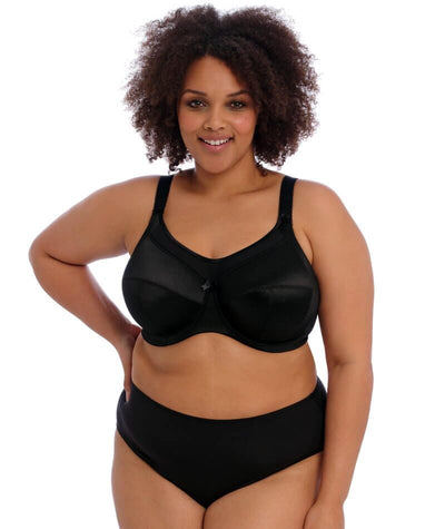 Goddess Keira Underwired Full Cup Bra - Black Bras 