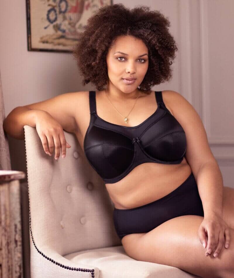 Goddess Keira Underwired Full Cup Bra - Black