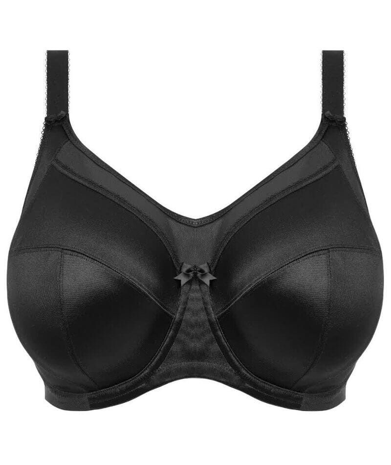 Goddess Keira Underwired Full Cup Bra - Black Bras 