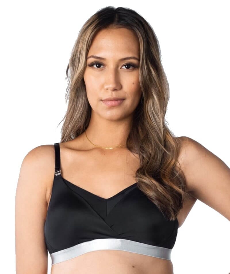 Hotmilk Freedom Pump Wirefree Moulded Bra - Black Bras 