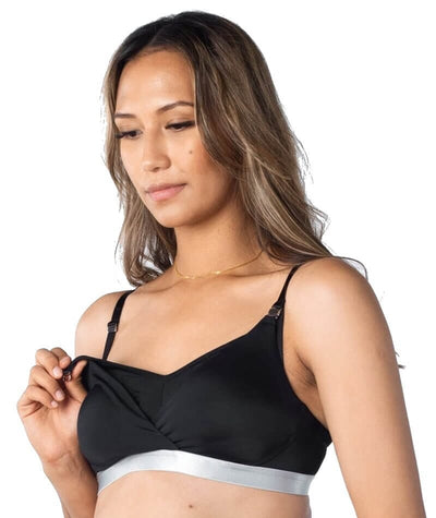 Hotmilk Freedom Pump Wirefree Moulded Bra - Black Bras 