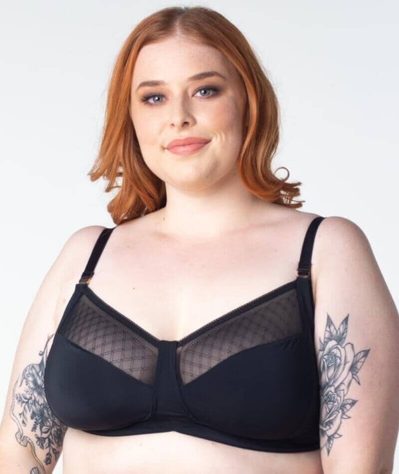 Hotmilk Lunar Eclipse Nursing Wire-Free Bra - Black – Big Girls