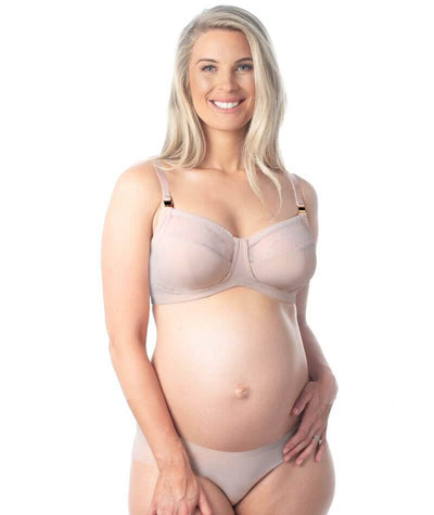 Hotmilk Lunar Eclipse Nursing Wirefree Bra - Naked Bras 