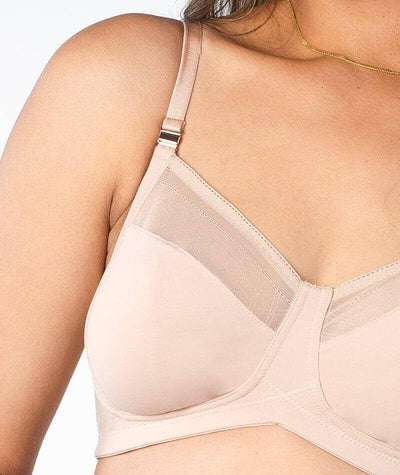 Hotmilk Lunar Eclipse Nursing Wirefree Bra - Naked Bras 