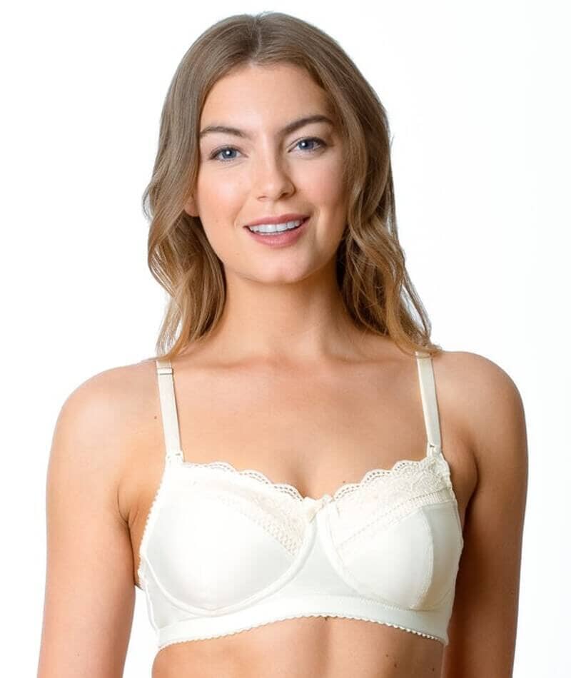 Hot Milk Show Off Maternity Wirefree Nursing Bra - Ivory Bras 