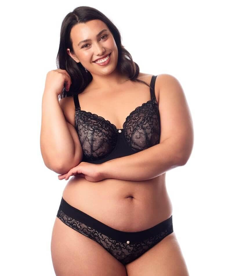 Hotmilk Temptation Maternity & Nursing Bra - Black Bras 