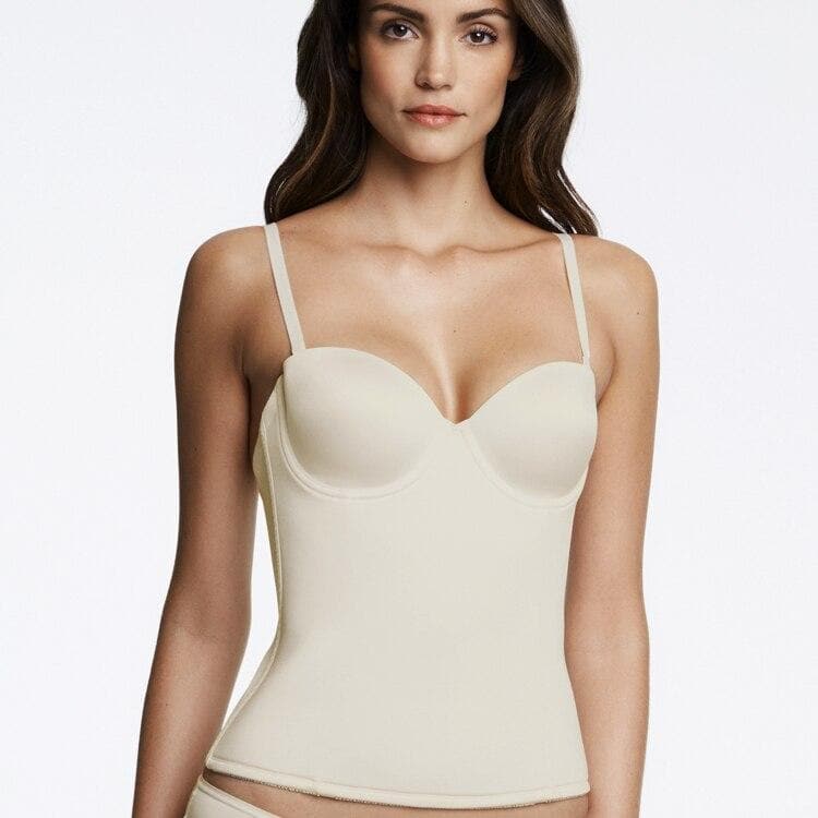 DOMINIQUE - 8500 - Paige Seamless Padded Underwired Longline Bra