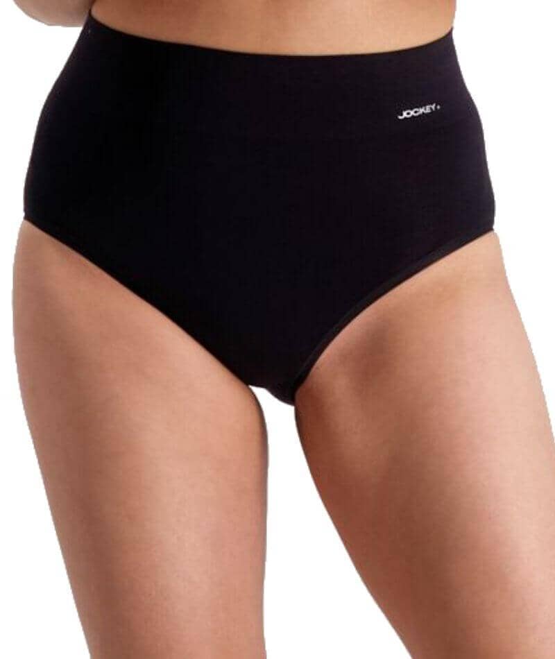 Jockey Skimmies Full Brief - Black Knickers 