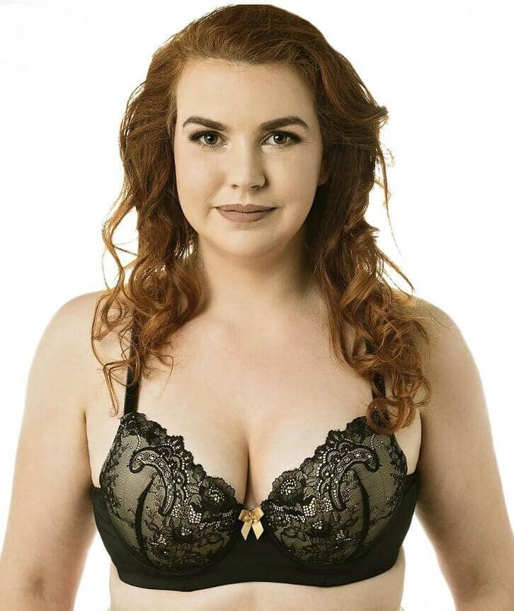 Lady Emprezz Rizzo Padded Shaping Bra - Black/Nude Bras  
