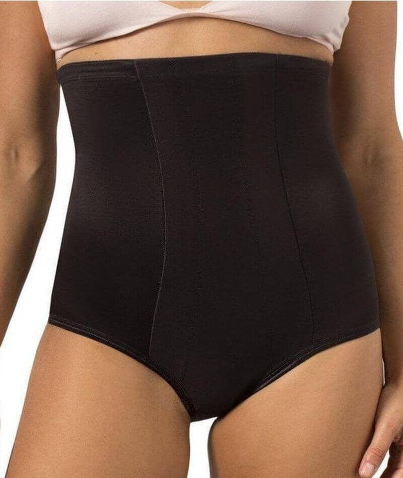 Miraclesuit Shape With An Edge High Waist Brief - Black Shapewear  