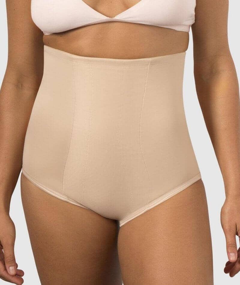 Miraclesuit Shape With An Edge High Waist Brief - Nude Shapewear  