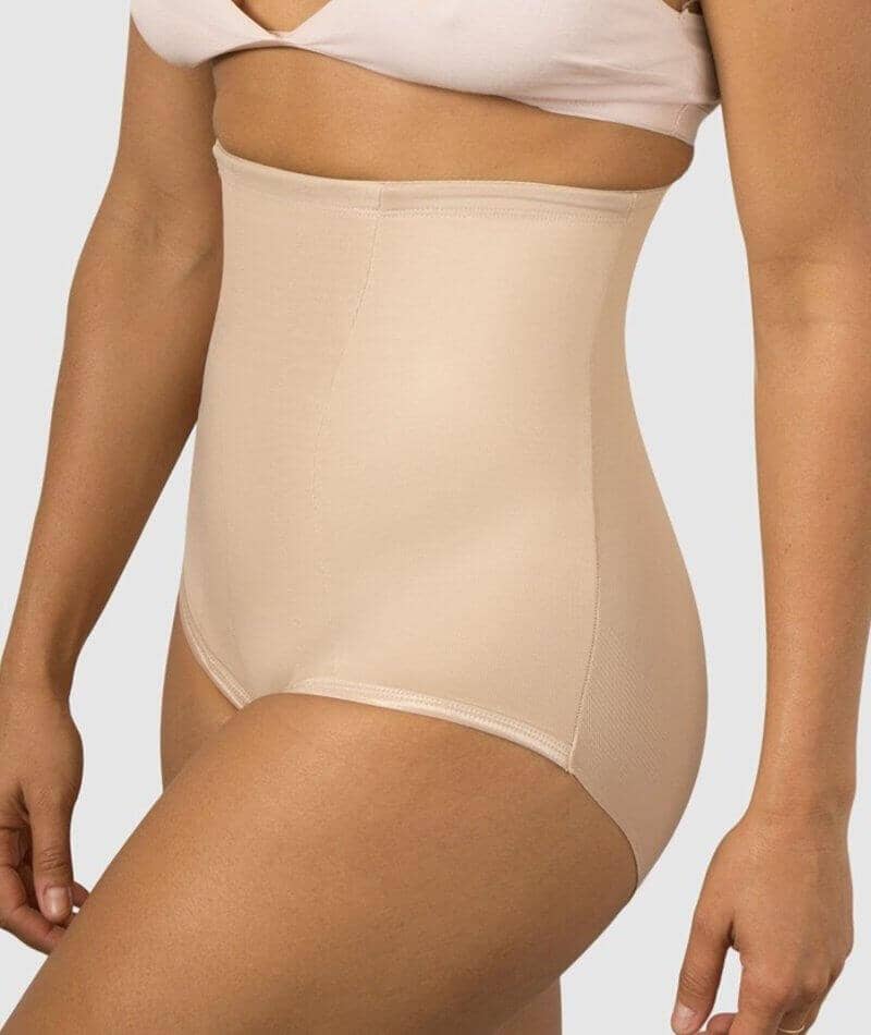 Miraclesuit Shape With An Edge High Waist Brief - Nude Shapewear 