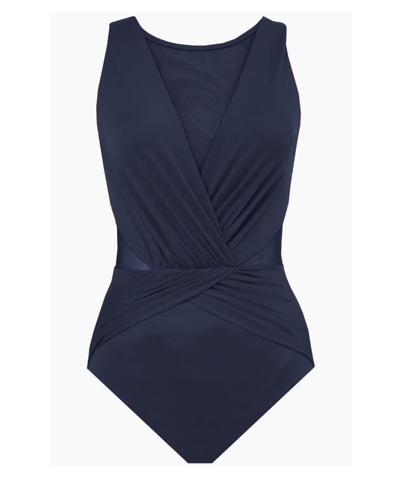 Miraclesuit Swim Illusionists Palma One Piece DD Cup Swimsuit - Midnight Swimwear 