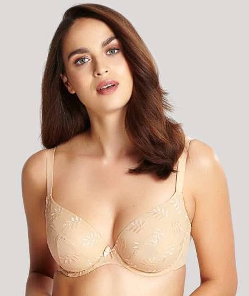 Panache Tango Underwired Plunge Bra - Nude Bras 