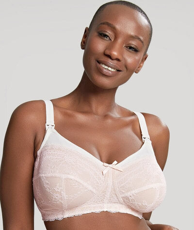 Panache Sophie Wirefree Nursing Bra - Linen Bras 