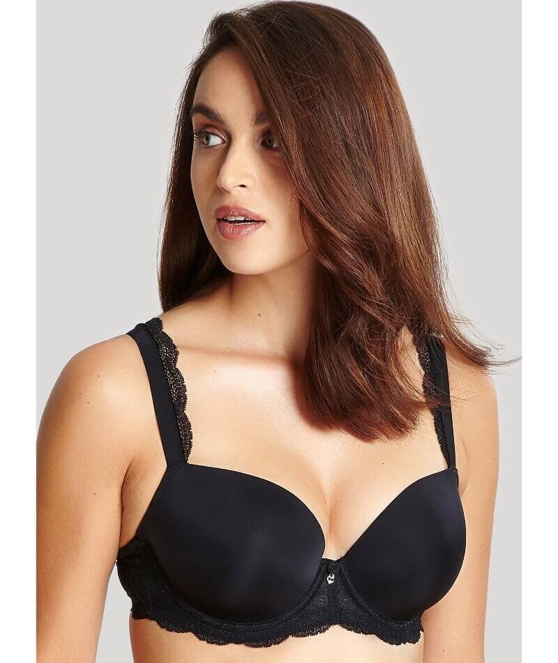 Panache Ardour Sweetheart Moulded Underwired Bra - Black Bras 