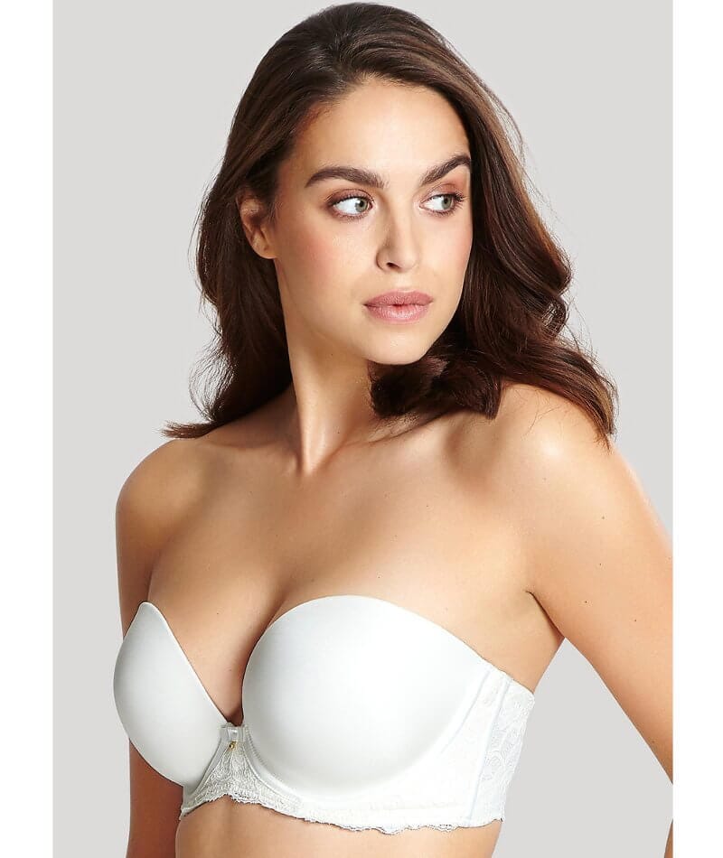 Panache Quinn Moulded Plunge Underwired Strapless Bra - Ivory – Big Girls  Don't Cry (Anymore)