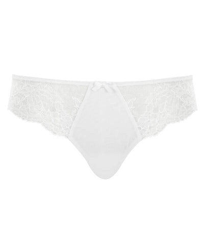 Panache Ana Thong - White Knickers 