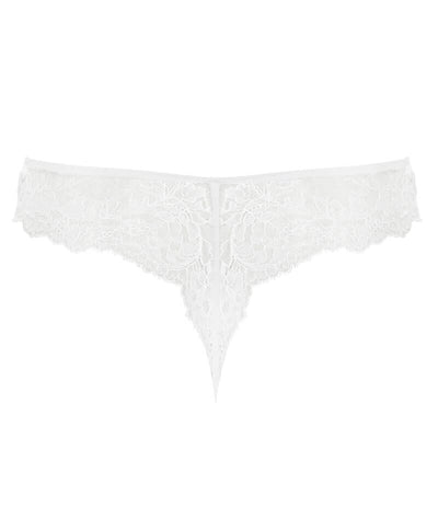 Panache Ana Thong - White Knickers 