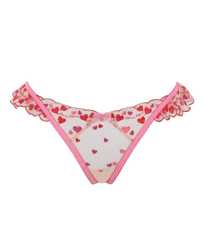 Panache Belle Thong - Heart Knickers 