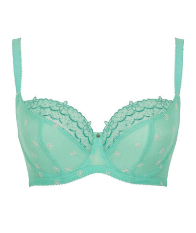 Panache Blossom Balconnet Bra - Jade