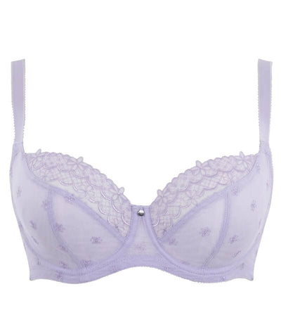 Panache Blossom Balconnet Bra - Lilac Bras 